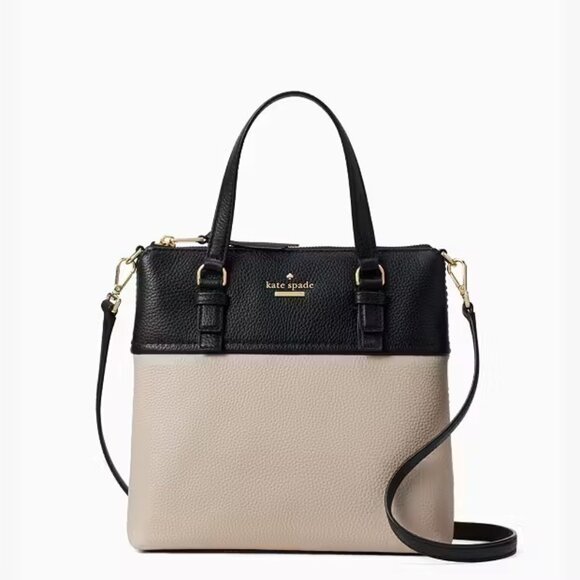Euc Kate Spade NY Jackson Street Hayley Leather Crossbody Bag - Picture 1 of 15